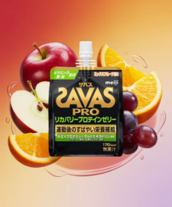 Alternative view of <strong>明治 SAVAS PRO 恢复蛋白果冻(混合水果味)180g×6|乳清蛋白 + 维生素B群 + 锌 </strong>