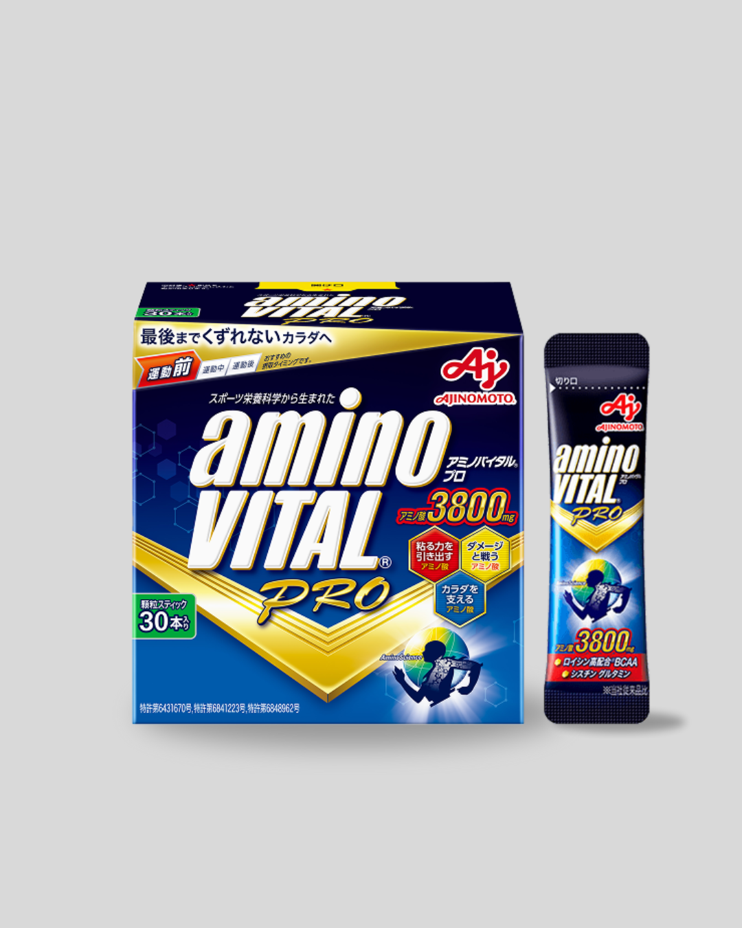 <strong>味之素 Amino Vital Pro 氨基酸粉(葡萄柚味)30条|BCAA+EAA|快速吸收型</strong>