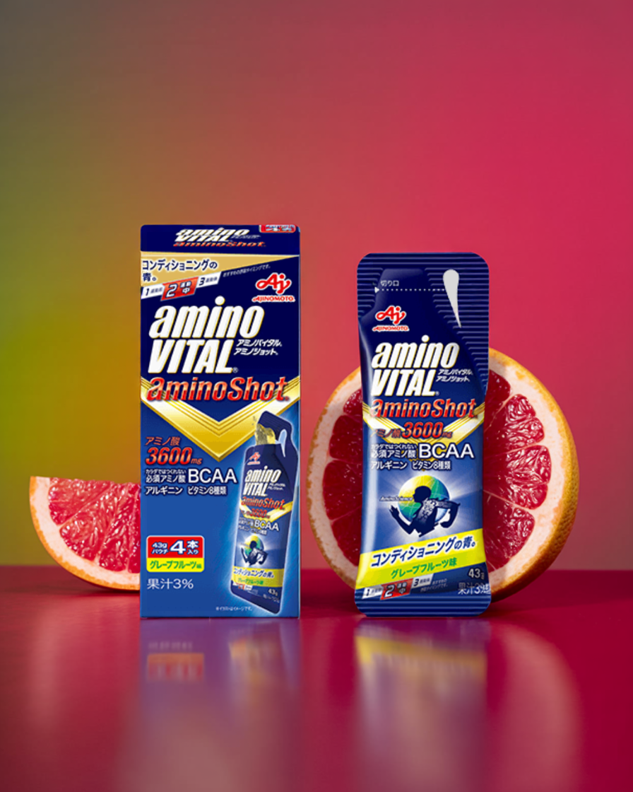 <strong>味之素 Amino Vital Amino Shot BCAA 果冻饮料(葡萄柚味)43g x 10|3600mg氨基酸 + 8种维生素</strong> - 图片 2
