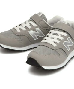 New Balance 儿童运动鞋 青少年款 魔术贴 YV373 灰色 YV373KG2 17.0〜24.0cm New Balance 幼儿园至小学生