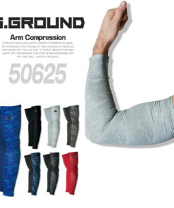 护臂 桑和 50625 护臂 男士 夏季用 春夏用 工作服 网眼 防晒 护臂 压缩服装 压缩内衣 运动 清凉 弹力 手臂 G.GROUND 『M～LL』