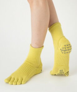 五趾袜 Foot arch COLOR 低帮（支撑型）防滑 23-25cm 25-27cm Beauty Air Cushion knitido+ 瑜伽 普拉提 有机棉 五趾袜