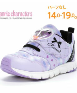 三丽鸥 克罗米 Sanrio 儿童鞋 童款运动鞋 Moonstar moonstar 抗菌防臭 女童款 SA C038 紫色