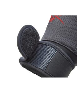 Alternative view of Reebok 举重手套 黑色 红色 力量训练 手套 PowerGrip 训练手套 举重训练