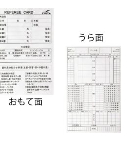 Alternative view of FINTA 芬塔 足球 五人制足球 裁判记录表 30张装 FT5988 裁判 裁判用品 裁判配件