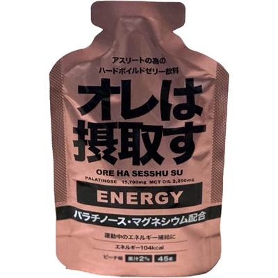 我来补充 能量胶 45g 3件套 果冻饮料 蜜桃味 葡萄味 帕拉金糖 镁 301200 311200 ★300 大东水产株式会社 - 图片 3