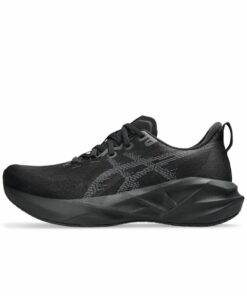 需注册 ASICS NOVABLAST 5 WIDE 诺瓦布拉斯特5 宽版 1011B975 男士 田径/跑步 跑鞋 : 黑色×黑色 asics