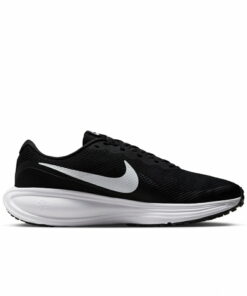 Alternative view of 需注册 耐克 REVOLUTION 8 宽版 HQ1996-001 男士 田径/跑步 跑鞋：黑色×白色 NIKE