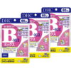 DHC 维生素B复合配方 60天份 3件套（每袋120粒×3袋） 营养功能食品 (4511413404164)