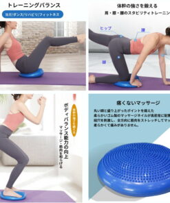 平衡盘 平衡垫 附带打气泵 平衡训练 体感训练 健身 锻炼 背部肌肉 的另一种观点