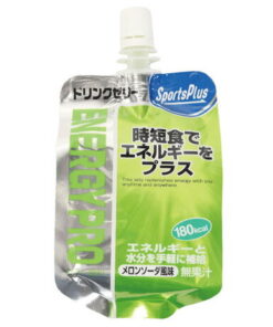 SPORTS PLUS（男士、女士、儿童）果冻饮料 能量果冻 蜜瓜苏打味 180g 180kcal 果冻饮料 能量果冻