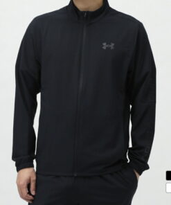 安德玛 男士 交叉夹克 UA Fresh Woven 全拉链夹克 6001543 运动服 UNDER ARMOUR