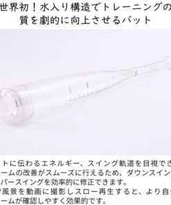 J-PARK AQUA Bat 水棒 棒球 训练 高尔夫 运动 练习 棒球 挥棒轨迹确认 小学生 初中生/高中生 职业选手 初学者 耐用性 社团活动 晨练 Tokusan TV Aqua Bat 的另一种观点