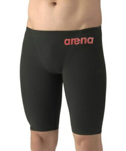 ARENA 竞技紧身裤 半腿款 游泳 男士竞技泳装 官方认证 AS6SRC12M-BKRD