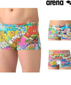 ARENA 竞技泳装 训练泳装 男士 ToughSuit ToughSkin EP FUN GRAPHICS 训练紧身裤 短裤款 竞技训练泳装 2026年春夏款 AS6SWMP2M