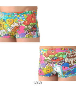 Alternative view of ARENA 竞技泳装 训练泳装 男士 ToughSuit ToughSkin EP FUN GRAPHICS 训练紧身裤 短裤款 竞技训练泳装 2026年春夏款 AS6SWMP2M