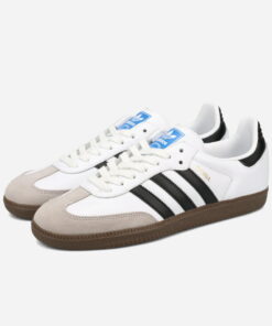 adidas SAMBA OG 阿迪达斯 SAMBA OG 男款 女款 运动鞋 RUNNING WHITE/CORE BLACK/CLEAR GRANITE 白色 黑色 B75806