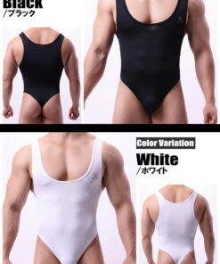 Alternative view of 连体泳衣 BravePerson/布雷夫帕森 泳装面料 光滑 柔滑 贴身 弹性 运动风 男士 校服泳装