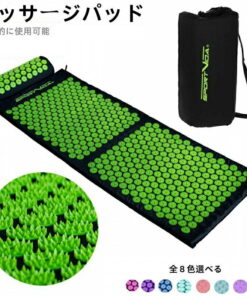 Shakti 足底穴位按摩垫 专业指压，助您放松身心！通过微刺感缓解肌肉僵硬 加厚垫 附收纳袋 足底穴位按摩垫 室内外皆宜 男女通用 适合运动后护理 母亲节·父亲节 瑜伽垫 缓解疼痛 放松身心