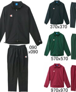 Champion 单层面料（无内衬） 防风夹克 夹克裤套装 C3-NSC23/C3-NSD23 斜纹针织 男士 套装 促销