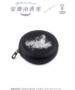7月上旬至下旬到货的预售商品：安齋由香里 × KINGLYMASK 联名款3款皮革零钱包 原宿 KINGLYMASK 男士 女士 男女通用 KINGLYMASK 原创联名单品