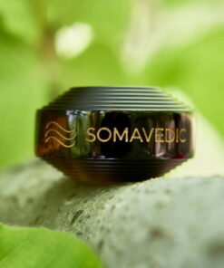 Alternative view of SomaVedic “Power Black 便携式按钮” 电磁波防护 生物能 电磁波 疗愈