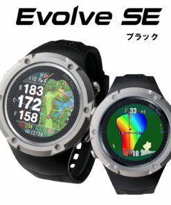 Shot Navi Evolve SE BLACK Shot Navi Evolve SE 黑色 GPS 高尔夫导航手表 腕表式 支持“MICHIBIKI”L1S 国内制造商 日本产 正品 1年保修 注册Shot Navi用户俱乐部可将保修期延长至2年！日本全国免运费及货到付款手续费