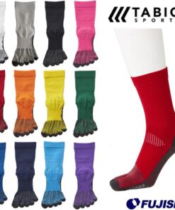 Tabio 足球五趾袜 Tabio Sports 配件 足球袜 袜子 成人 男士 防滑 吸湿 速干 除臭 运动 (FOOTBALLCREW5FINGER)