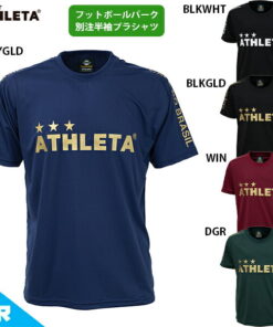 ATHLETA JR 特别定制聚酯纤维T恤 青少年款 足球 五人制足球 训练衫 短袖 Football Park 原创 ATHLETA FP-426-JR