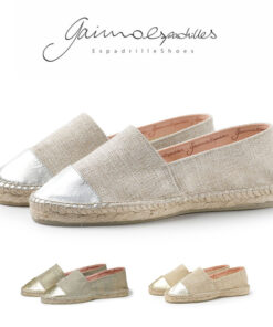 GAIMO 西班牙凉鞋 套脚款 亮片 金色 银色 西班牙制造 女鞋