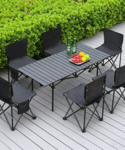 户外桌椅套装 露营椅套装 折叠式 附收纳袋 轻便 野餐桌 组装简便 钓鱼 BBQ 烟花大会 户外 露营用品 的另一种观点