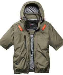 Alternative view of BURTLE AC2096HB 航空款 空调服 短袖夹克 高背风扇 兼容全套安全带 隔热 防紫外线 防水 轻便 工作服