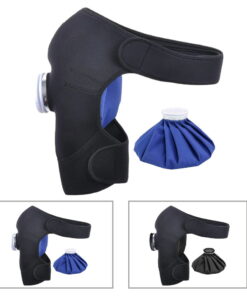 冰敷护具 2色 运动用 冰袋 肩部用 固定护具 肩关节护具 冰敷套装 冰袋 冰敷用 冰袋 无结露 大口径 防漏 冷热两用