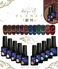 5微米磁性亮片×闪光亮片 银河 磁性指甲油 磁性美甲 闪光 彩色凝胶 凝胶美甲 | 闪光亮片凝胶 亮片 彩色指甲油 美甲凝胶 美甲用品 指甲 美甲工坊 Niwa-chan
