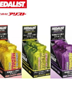Medalist 能量胶 三种口味套装 苹果蜂蜜味、葡萄柚蜂蜜味、葡萄蜂蜜味，共计36袋 体力 耐力 能量 马拉松 自行车 公路赛 登山 阿里斯托