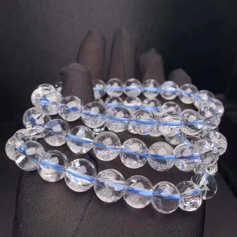虹彩水晶 彩虹水晶 手链 8mm 10mm 12mm 14mm 可选尺寸/内含彩虹的水晶/疗愈·净化·积极·希望之石 - 图片 3