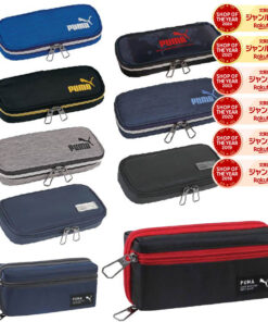 Kutsuwa 笔袋 小学生 PUMA Digi Box Heather Box 笔袋 日本制造 适合男孩 小学生热门款