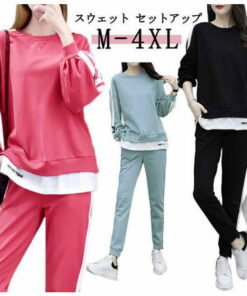 卫衣套装 运动衫 长袖 女款 家居服 上下套装 大码 卫裤 家居服 宽松款 薄款 黑色 上衣 毕业旅行 住院 产后 旅行 运动服 裤子 春 秋 冬 秋冬 夏