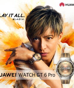 木村拓哉代言 HONMA x HUAWEI WATCH GT 6 Pro 智能手表 21天续航 高尔夫功能 海拔差校正 击球前距离 球杆显示 搭载GPS 骑行 心电图 Yukiyama滑雪场地图 Yamap登山路线