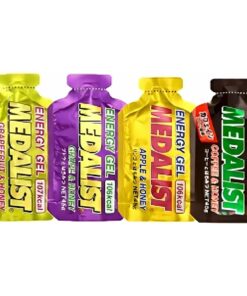 MEDALIST 能量胶试用装 4种口味4支装（苹果×1、葡萄×1、葡萄柚×1、咖啡×1） 越野跑 马拉松 自行车 三项全能 运动补给