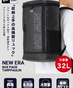 Alternative view of NEW ERA 背包 NEW ERA BAG 男士 女士 包 双肩包 BOX PACK 盒式背包 黑色 品牌 时尚 帅气 人气 春夏秋冬 四季通用 NEW ERA 大号 大容量 尺寸 正品 男女通用 街头风 夏季款 冬季款