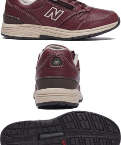 Alternative view of 共2种颜色 4E宽版 宽楦 New Balance 女款 步行鞋 城市步行 健康运动鞋 拉链款 黑色 棕色 New Balance WW585BB4E WW585BK4E