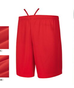 速干网眼短裤 无口袋 纯色 (wundou) P-338 青少年至成人尺码 适合团队 超值 短裤 吸汗速干