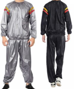 Alternative view of 桑拿服 上下套装 长袖 银色 男士 女士 排汗 训练服 运动服 慢跑 健走 健身 居家 美容 运动