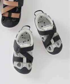 Alternative view of IENA ENFANT 特别定制 Bon Chic 凉鞋 KIDS（15cm-19cm） IENA ENFANT 孕妇装・婴儿用品 其他婴儿用品 棕色 黑色 灰色