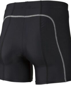 Alternative view of 美津浓官方竞速短裤/田径 男女通用 黑色×银色