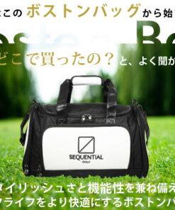 Alternative view of SEQUENTIAL GOLF 男士旅行袋/波士顿包「SEQUENTIAL GOLF SQBB-1001」2025年延续款 日本正品 其他渠道难以购得的稀有商品