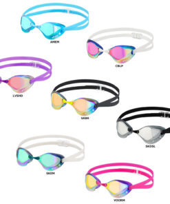 VIEW BLADEF 游泳眼镜 竞速眼镜 低阻力款 防雾效果提升10倍 SWIPE功能 游泳用品 竞技游泳 泳池 附鼻带替换件 前方视野 V122ESAM