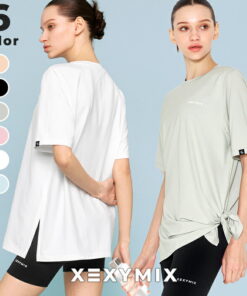 Zexy Mix xexymix 短袖T恤 瑜伽服 上衣 瑜伽上衣 普拉提服 运动服 女装 训练服 健身服 跑步服 健身房服 Zexy Mix xwfst01j2