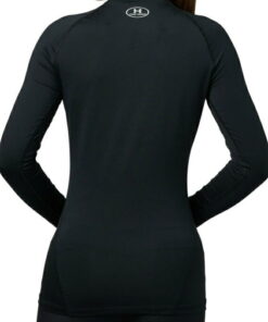 Alternative view of 安德玛 内衣 长袖 女款 UA HeatGear 压缩 长袖 套头衫 1358605-001 UNDER ARMOUR